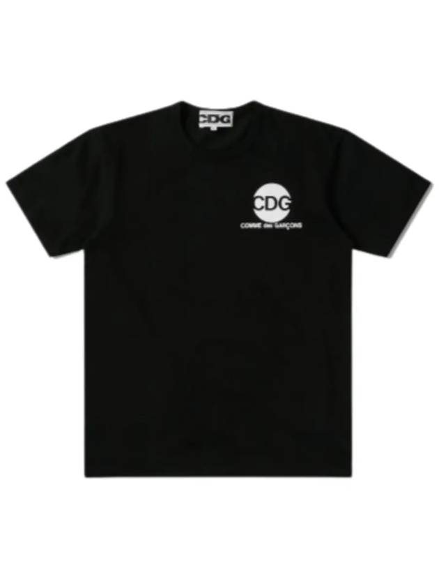 꼼데가르송 CDG 반팔티 원형 로고 티셔츠 SZ T006