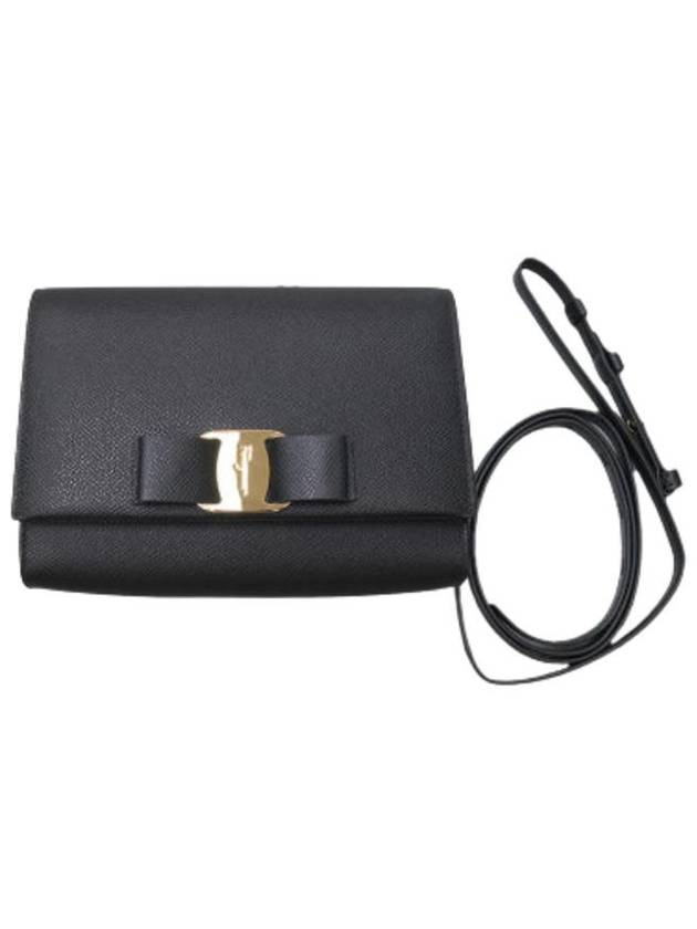 페라가모 카프스킨 숄더백 네로 220871 778997