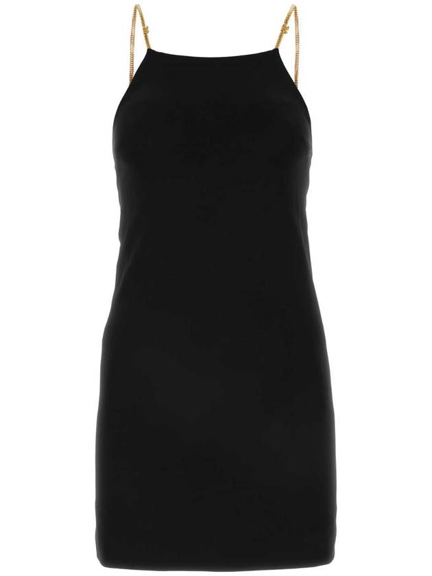 24SS 팜엔젤스 블랙 저지 미니 드레스 PWDB220S24FAB001 1010