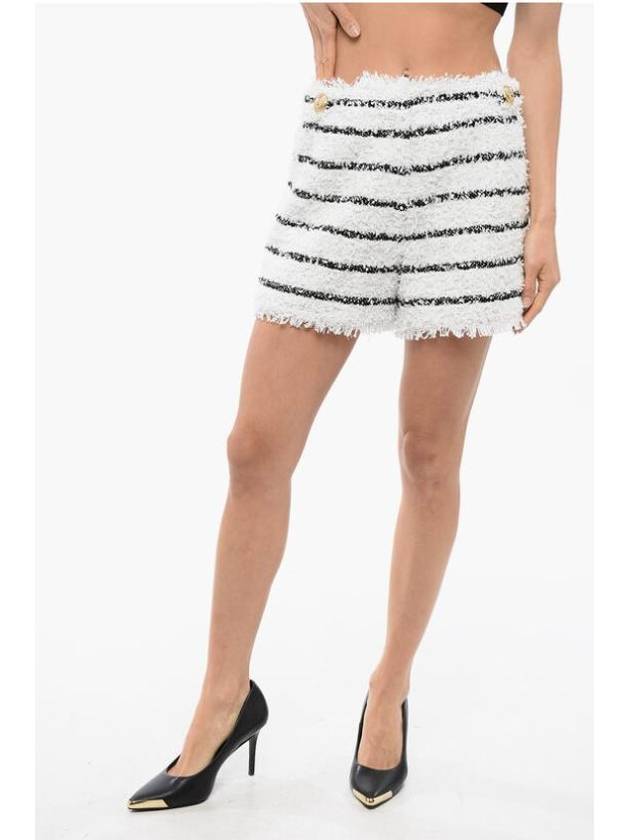 발망 숏팬츠 YF0PA170XD72 GAB Black White