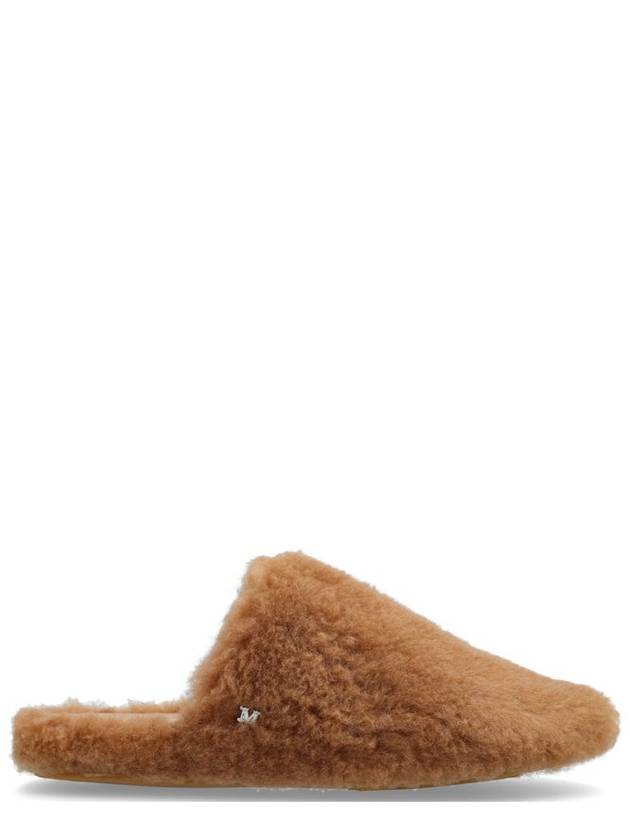 맥스마라 시어링 테디 슬리퍼 브라운