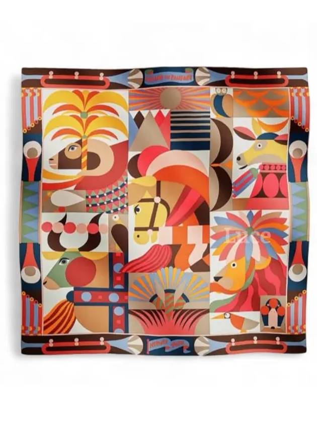 에르메스 까레 90 Parade 실크 스카프 H004006S