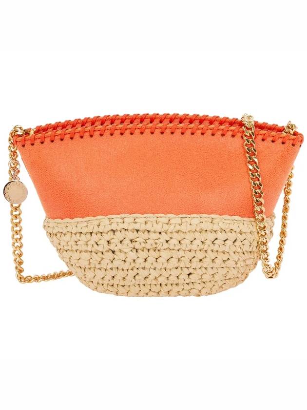 Stella McCartney 인터우븐 로고 플라크 크로스바디 백 700226W70010_7501