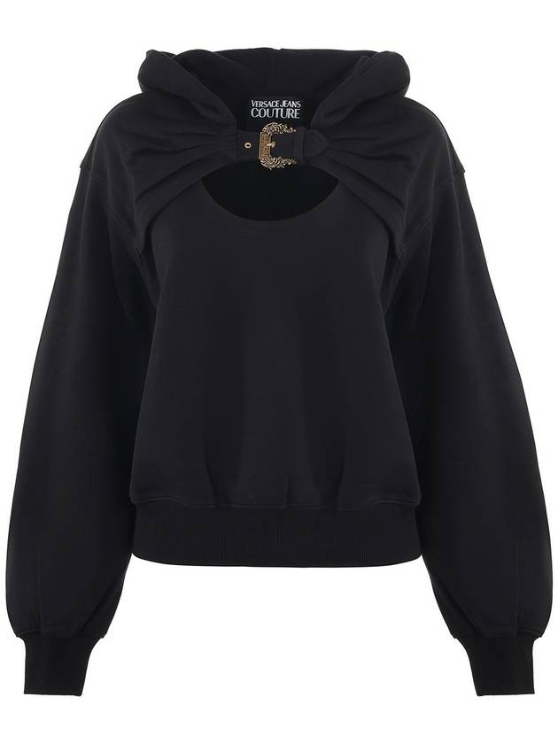 Versace Jeans Couture Buckle detailed hoodie