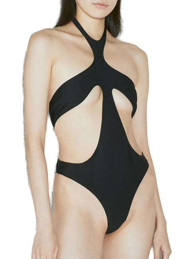 머글러 컷아웃 원피스 바디수트 23W5BW0001859_1999