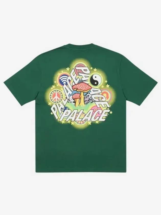 팔라스 번 5G 티셔츠 그린 22FW Palace Bun 5G T Shirt Green 22FW