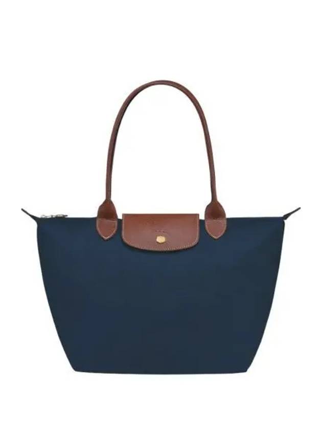 롱샴 르 플리아쥬 오리지널 토트백 M 네이비 Longchamp Le Pliage Original Tote Bag M Navy