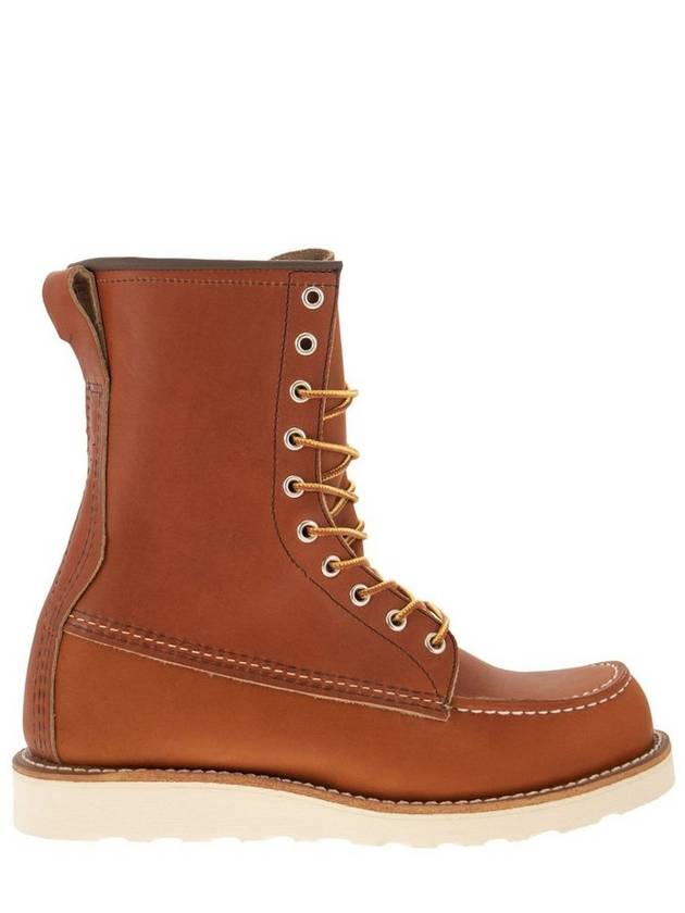 Red Wing Shoes 라운드 토 레이스업 부츠