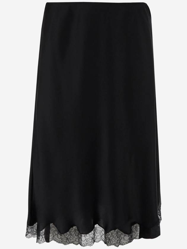 더로우 8661W3786 BLK Skirt