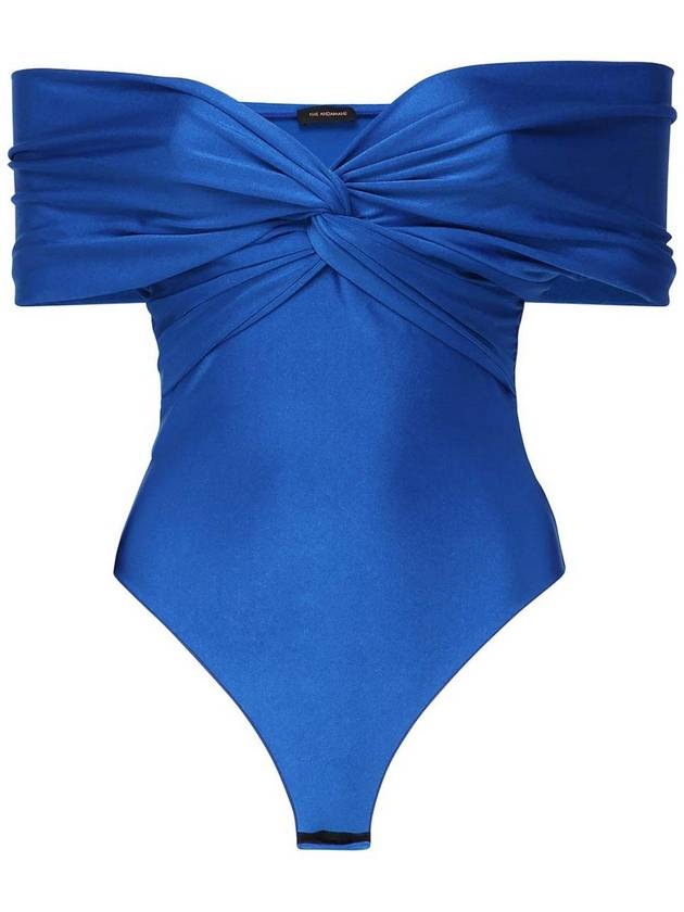 The Andamane Bodysuit With Crossover Neckline