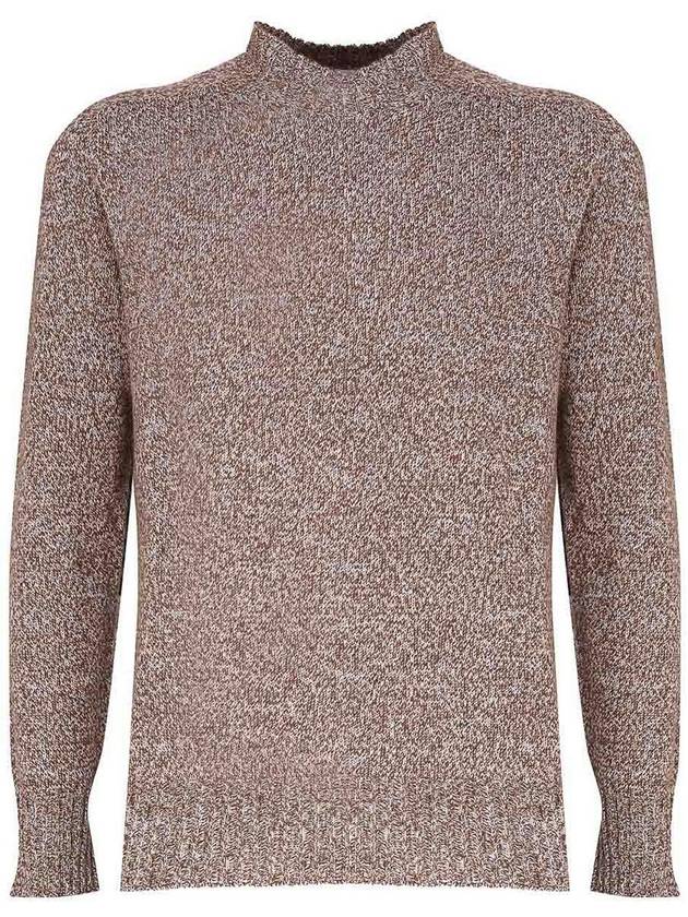 Malo Crew-neck sweater in moulin cashmere