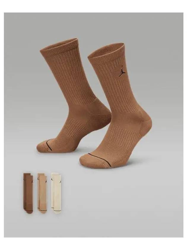 나이키 조던 에브리데이 크루 삭스 양말 3개 페어 DX9632 923