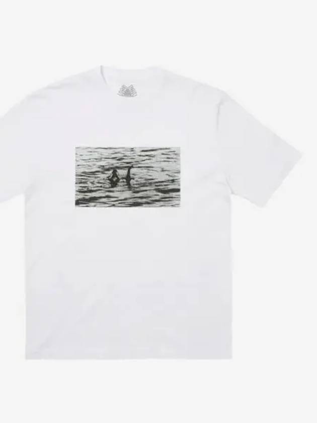 팔라스 네시 티셔츠 화이트 23FW Palace Nessie T Shirt White 23FW
