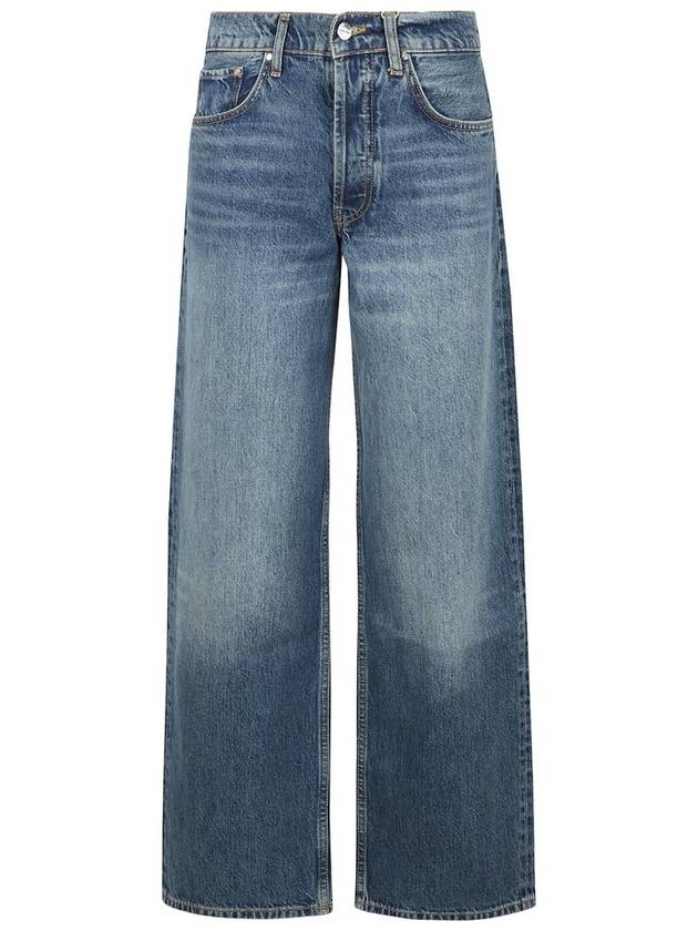 아니네 빙 마논 하이웨이스트 와이드 레그 진