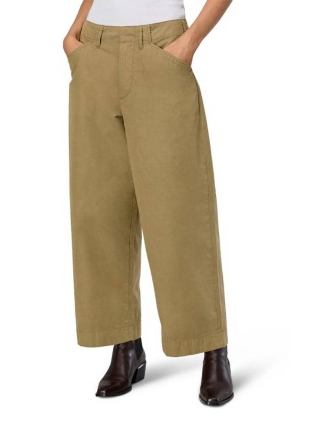 RAG & BONE 랙앤본 Banks 와이드 레그 앵클 팬츠 바지 GREEN