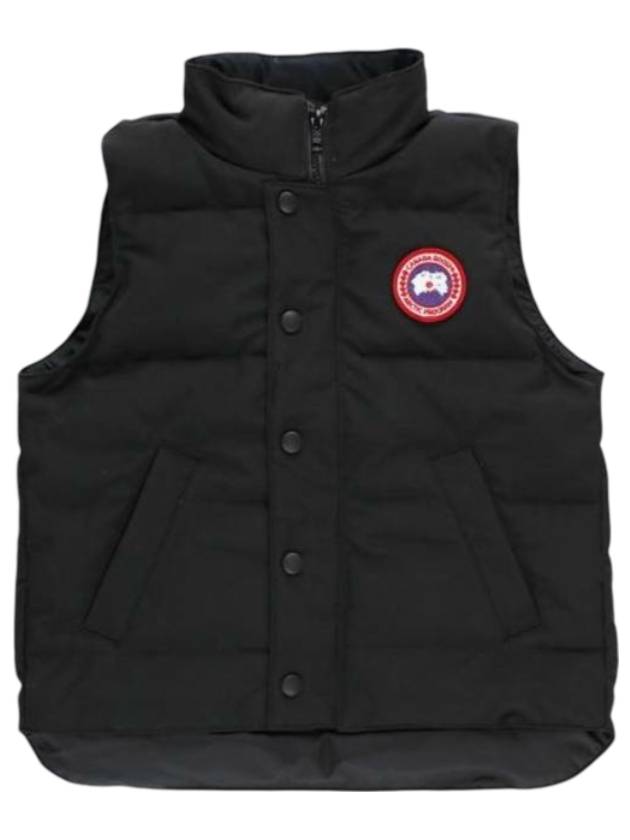캐나다구스 키즈 바니에 베스트 블랙