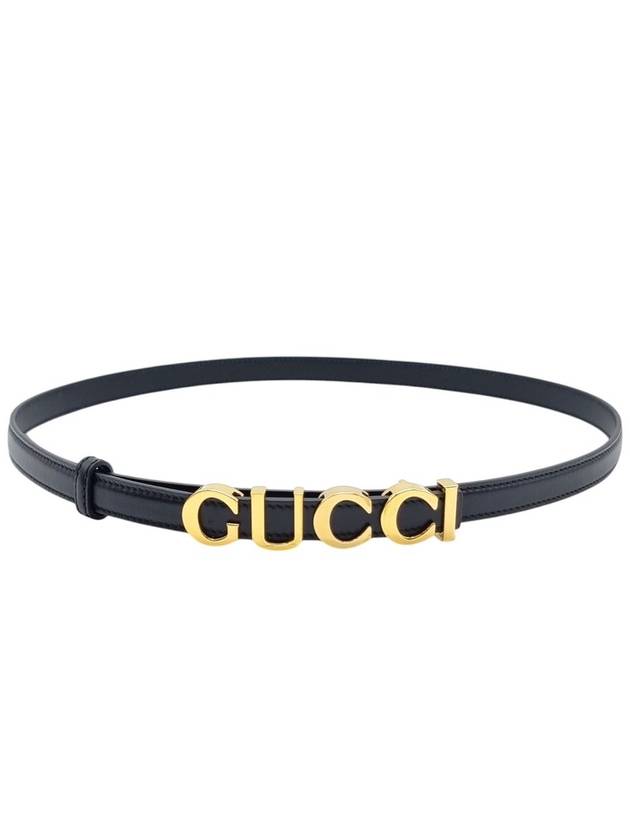 80 구찌 751602 금장 이니셜 벨트 GUB021090