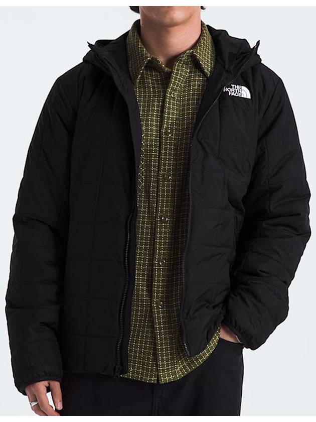 노스페이스 남성 정션 인슐레이티드 후디 자켓 패딩 후드 집업 재킷 점퍼 TNF Black
