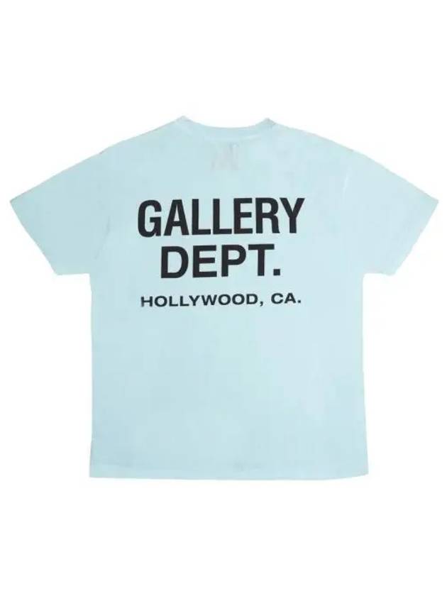갤러리 디파트먼트 수베니어 티셔츠 베이비 블루 Gallery Dept. Souvenir T Shirt Baby Blue