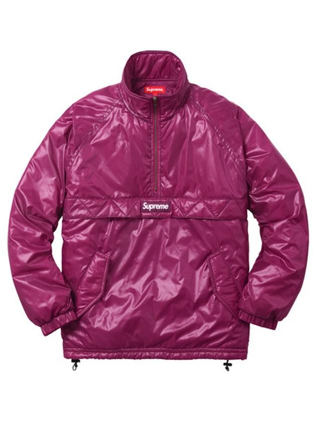 17FW 슈프림 콘트라스트 스티치 풀오버 퍼플 Supreme Contrast Stitch Pullover Purple