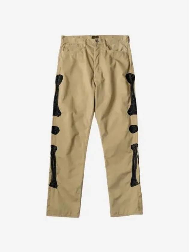 캐피탈 치노 멕시칸 턱시도 5P 오카길리 팬츠 베이지 Kapital Chino Mexican Tuxedo 5P Okagilly Pants Beige