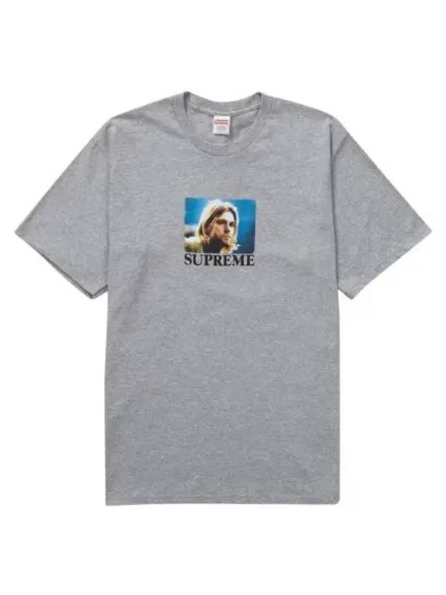 슈프림 커트 코베인 티셔츠 헤더 그레이 23SS Supreme Kurt Cobain T Shirt Heather Grey 23SS