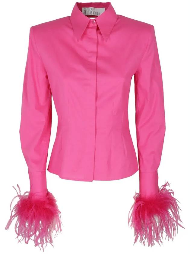 Giuseppe Di Morabito 버튼 커트아웃 탑 PS23167TOP126_14