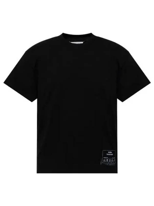 메종 마르지엘라 아이콘 프린트 티셔츠 블랙 Maison Margiela 1CON Print T Shirt Black