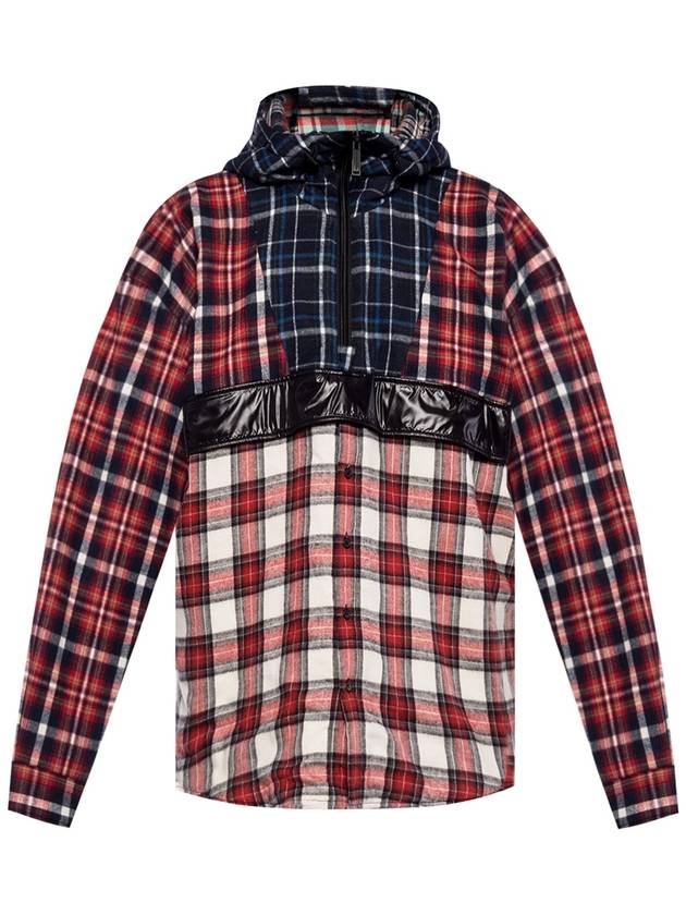 디스퀘어드2 DSQUARED2 PATCHWORK CHECK ANORAK jacket