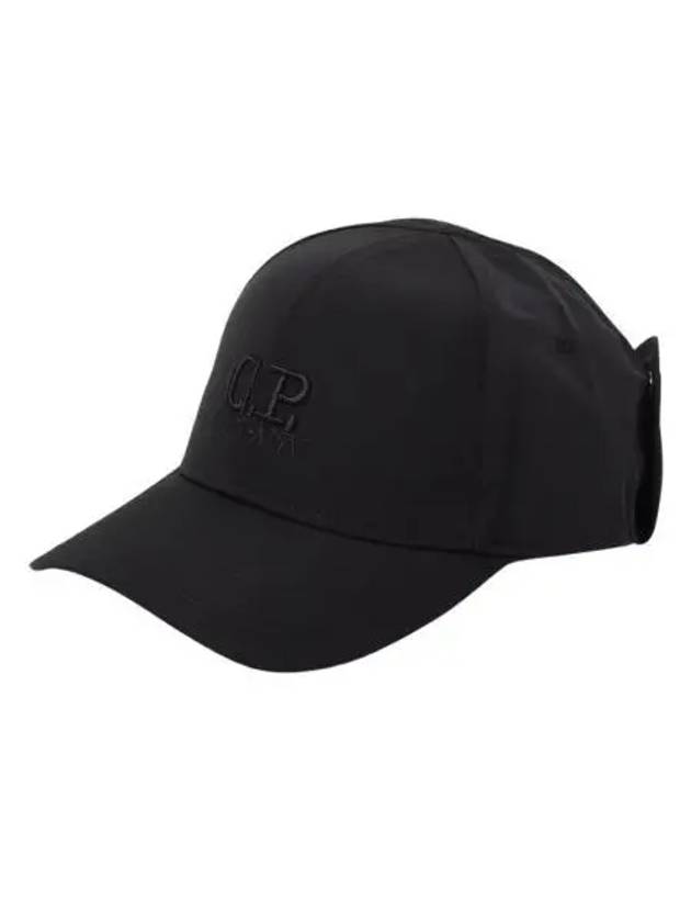 C.P. 컴퍼니 크롬 R 고글 캡 블랙 24SS C.P. Company Chrome R Goggle Cap Black 24SS