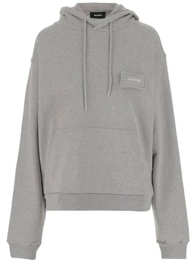 We11done 필로우 로고 후드 티셔츠 WDTH324825U_MG