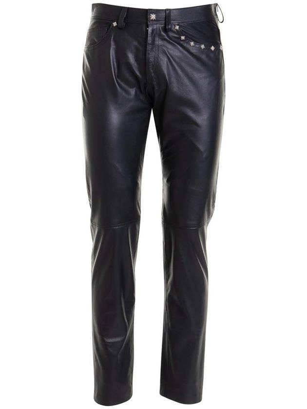 John Richmond Five Pocket Studded Pants