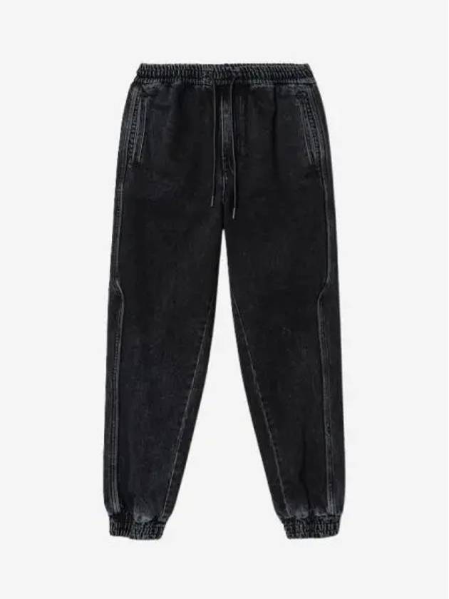 준지 디테일 트랙 조거 데님 팬츠 블랙 22SS Juun.J Detail Track Jogger Denim Pants Black 22SS