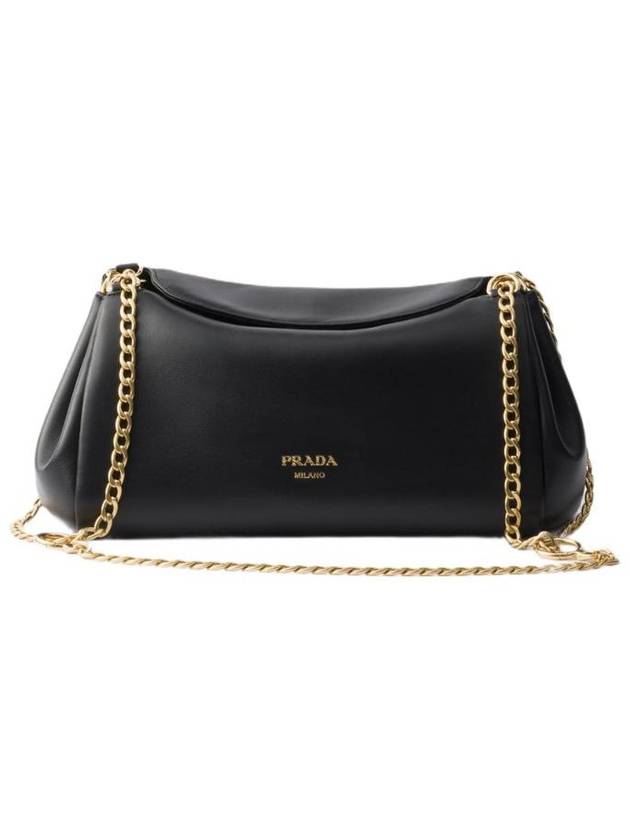 프라다 스몰 프라다 튀뮬트 나파 레더 백 블랙 1BD395 2DX8 F0002