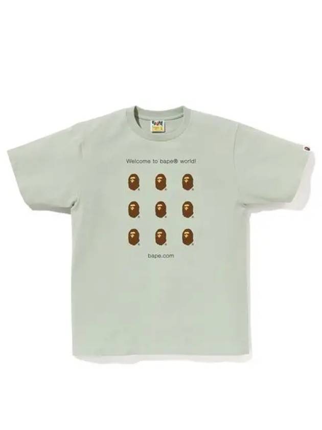 베이프 .COM 반팔 티셔츠 베이프C 그린 83800862_136136937