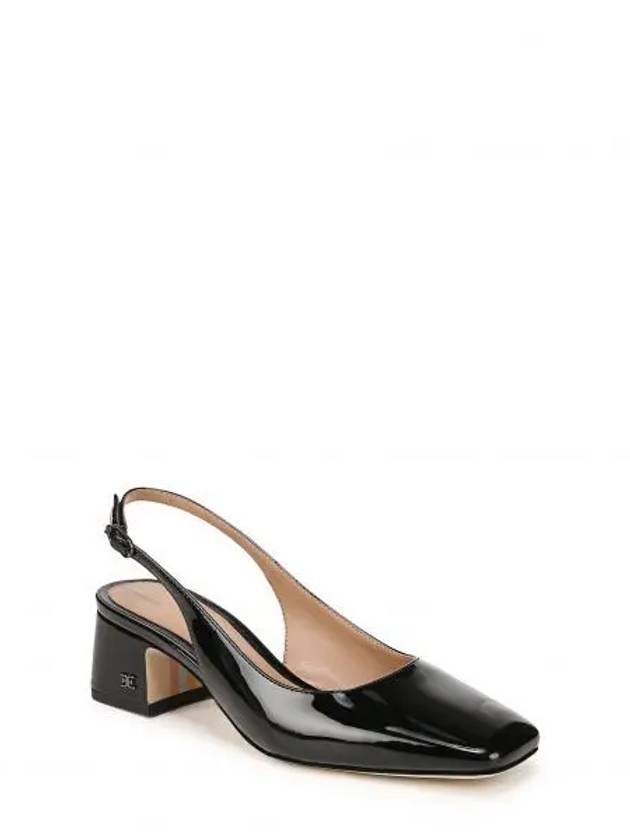 우먼 샘에델만 SAM EDELMAN Terra 슬링백 펌프 블랙 페이턴트 9949308