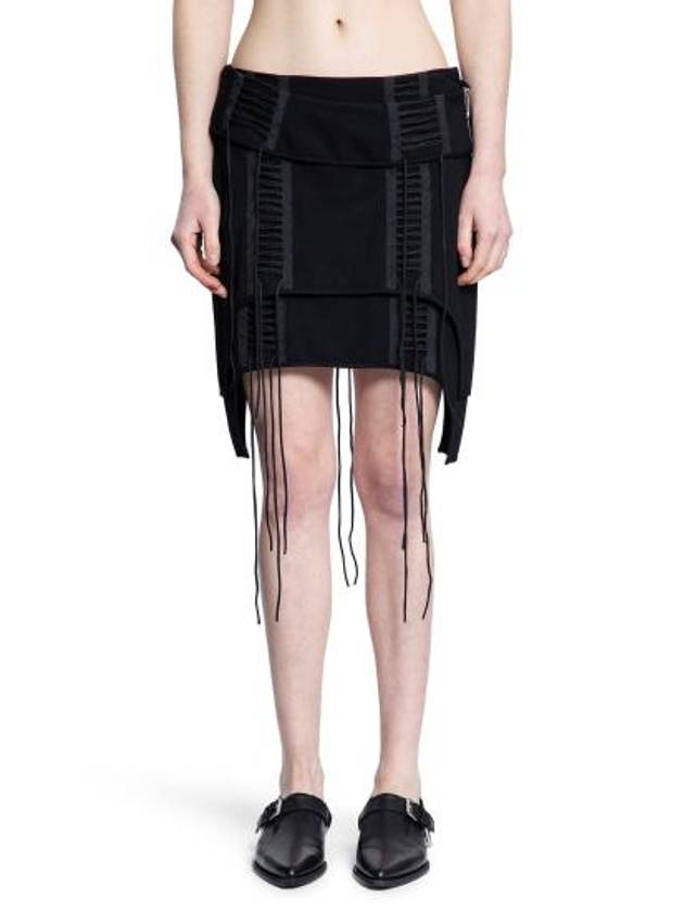 헬무트랭 스커트 P02HW301001 Black