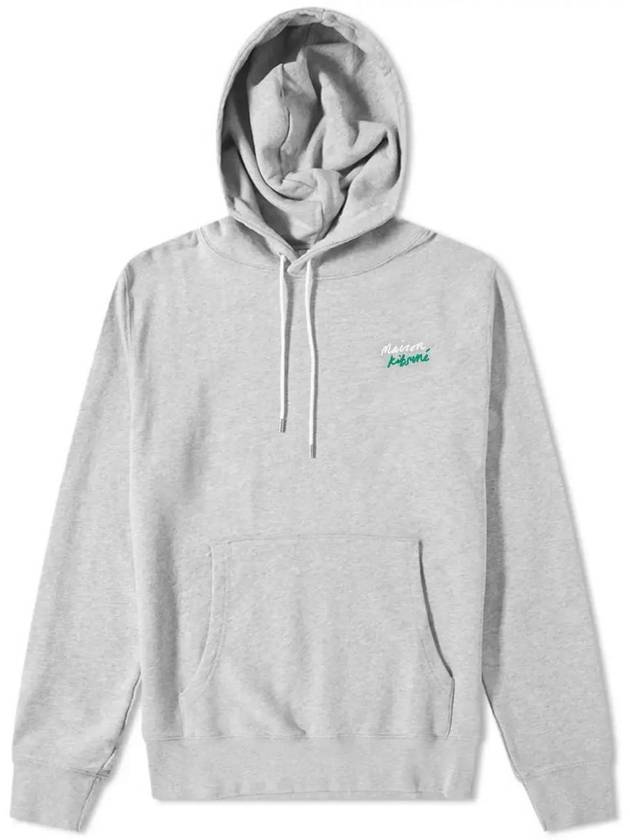 메종키츠네 미니 핸드라이팅 릴렉스 후드 라이트 그레이