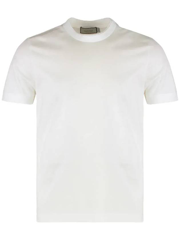 카날리 코튼 크루넥 티셔츠 T0356MJ00002_001