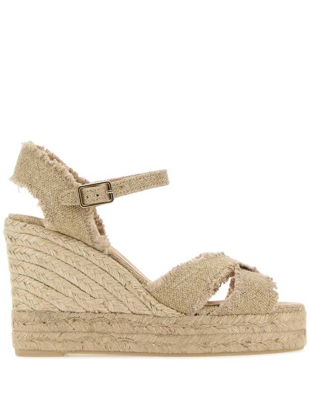 25SS CASTANER 샌드 canvas Bromelia wedges 223603004 OROCHIARO