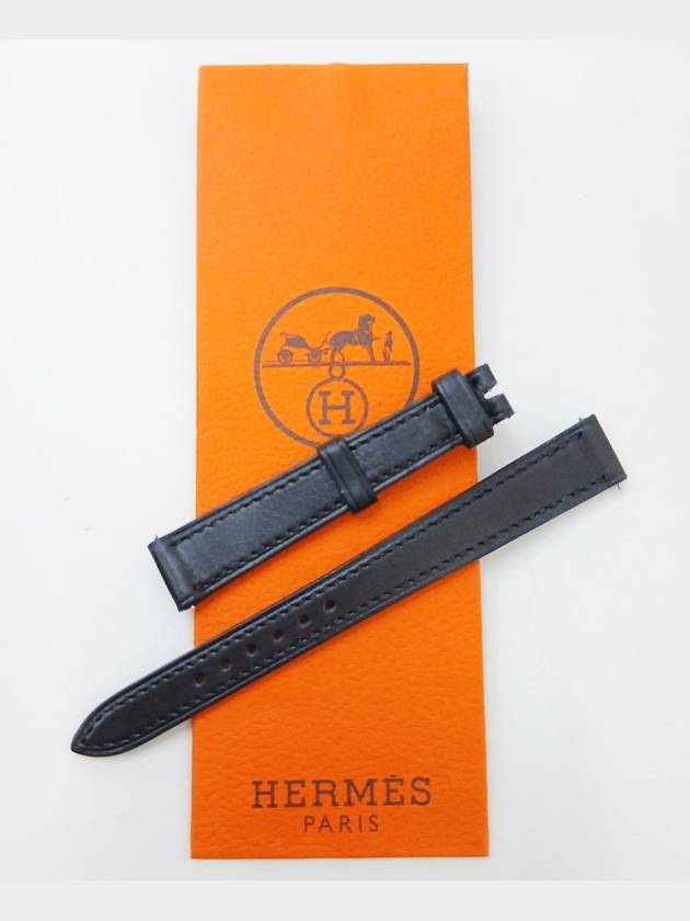 HERMES 에르메스 H 아워 미니 21mm TPM 스트랩 바레니아 블랙