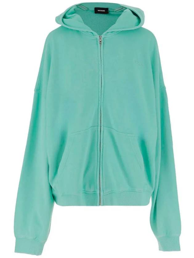 We11done 캡 지퍼업 후드티 WDTJ324880U_GR