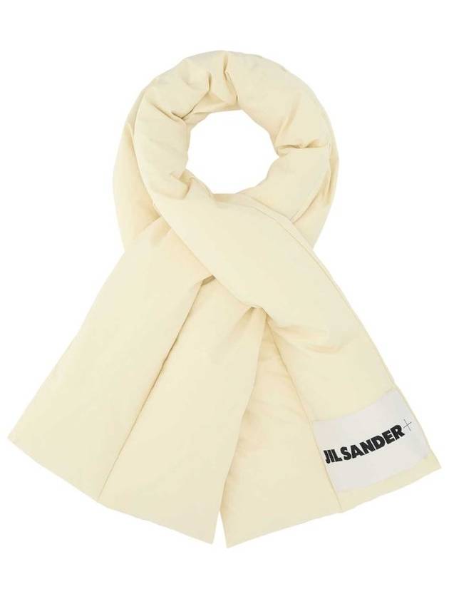 Jil Sander 로고 패치 랩어라운드 패딩 스카프