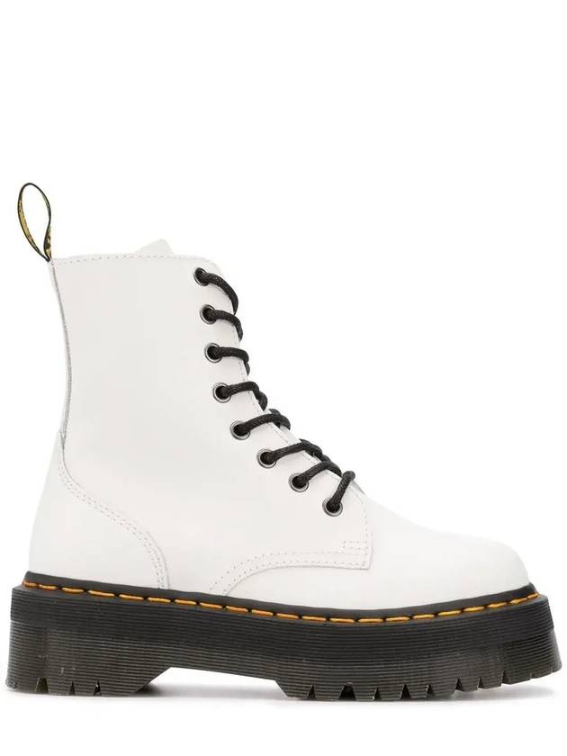 Dr. Martens Jadon 플랫폼 레이스업 부츠 JADONWHITE_WHITE