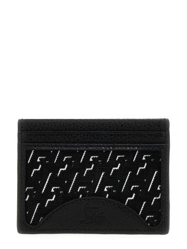 24FW 크리스챤 루부탱 명함지갑 1225025J781 White Black