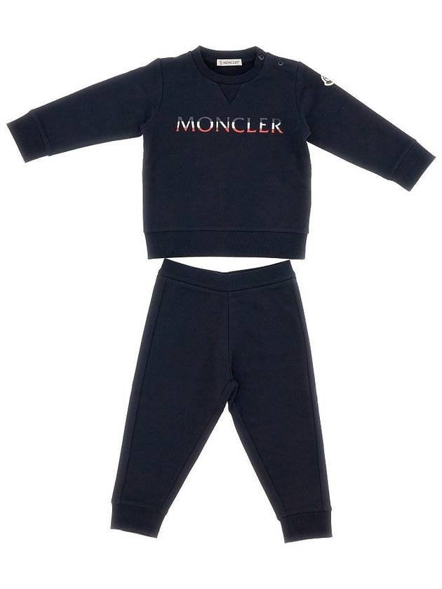 MONCLER Stretch jersey two-piece set
