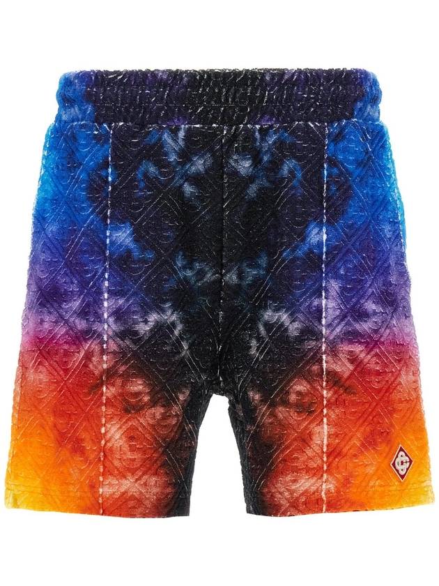 카사블랑카 & 39 그라디언트 타월링& 39 버뮤다 반바지 MS25JTR25101MONOGRAMTOWELLINGTIEDYE