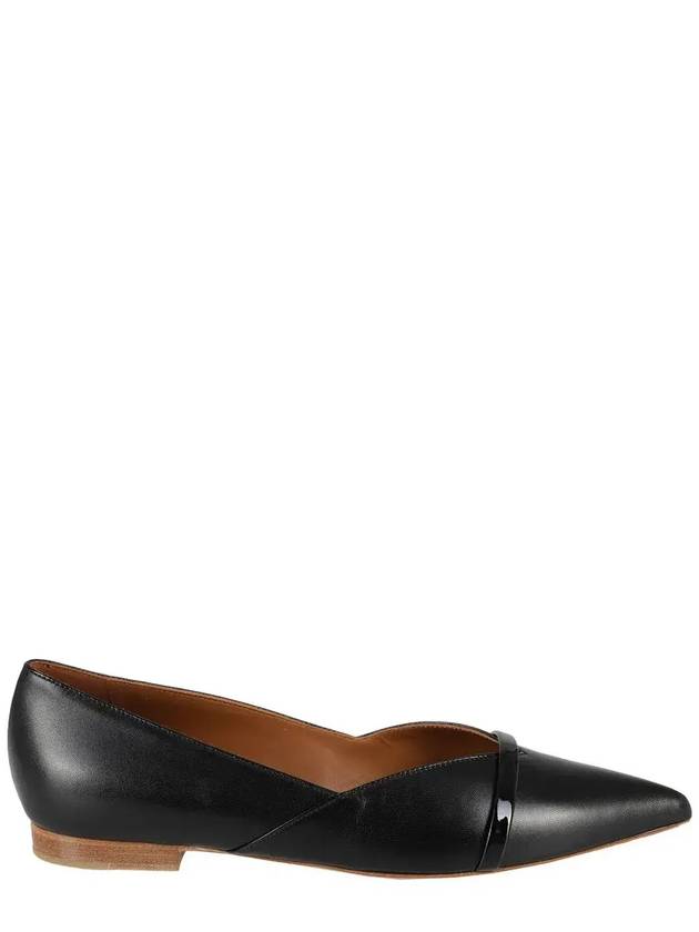 Malone Souliers 포인티드 토 슬립온 플랫 슈즈 COLETTEFLAT5_BLACKBLACK