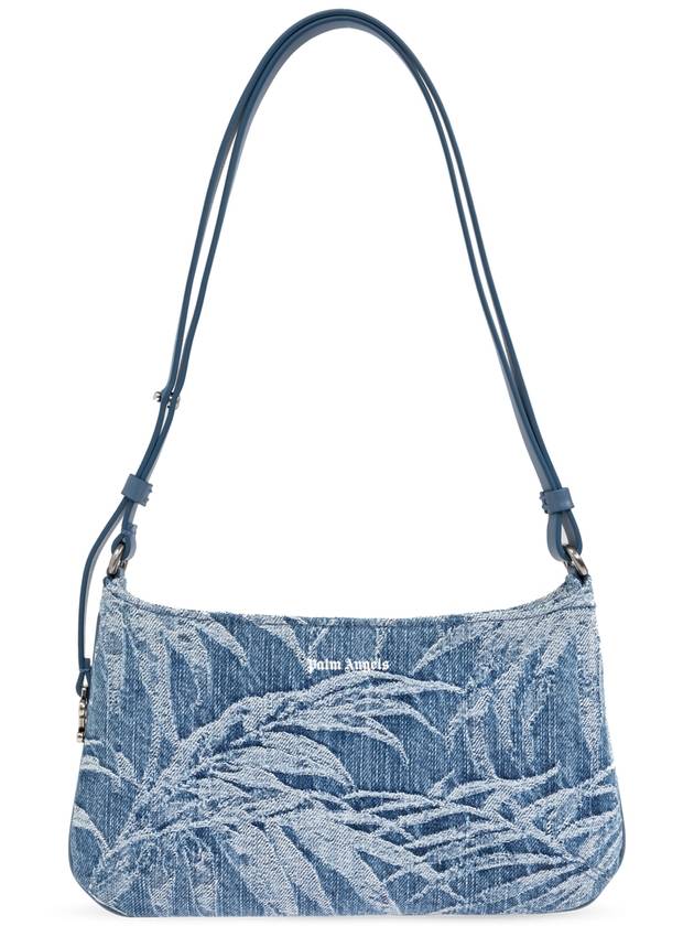 Palm Angels Denim Shoulder Bag  Women's  Blue