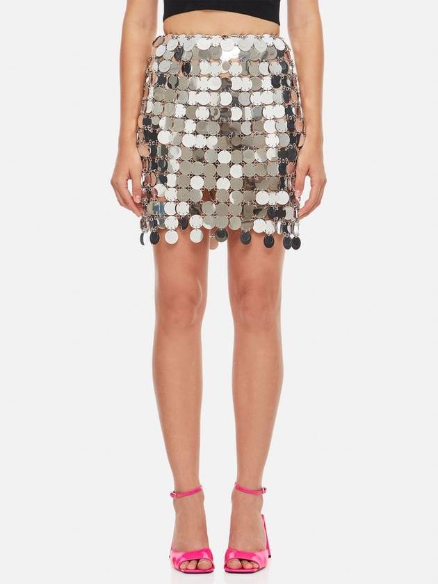 Rabanne Sequins Mini Skirt